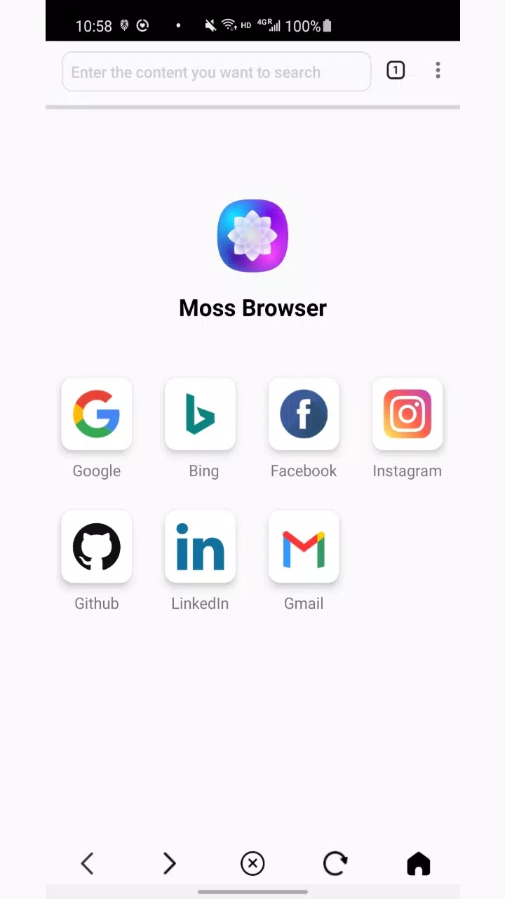 MOSS Browser App